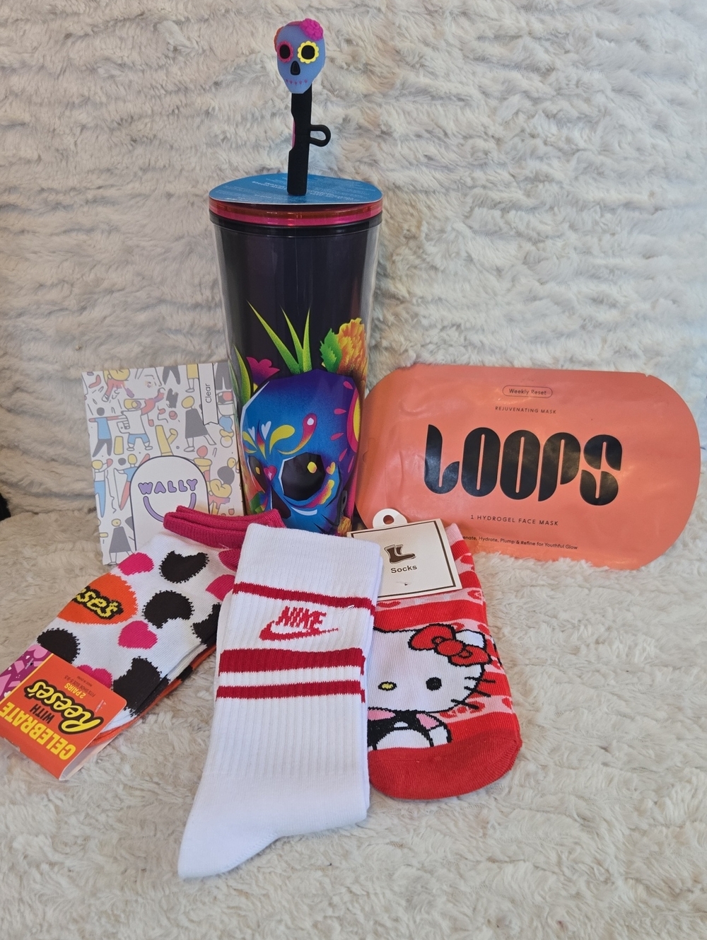 Starbucks Day Of The Dead Tumbler With Extras Bundle